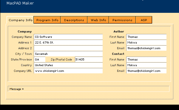 PADMaker for Mac Screenshot